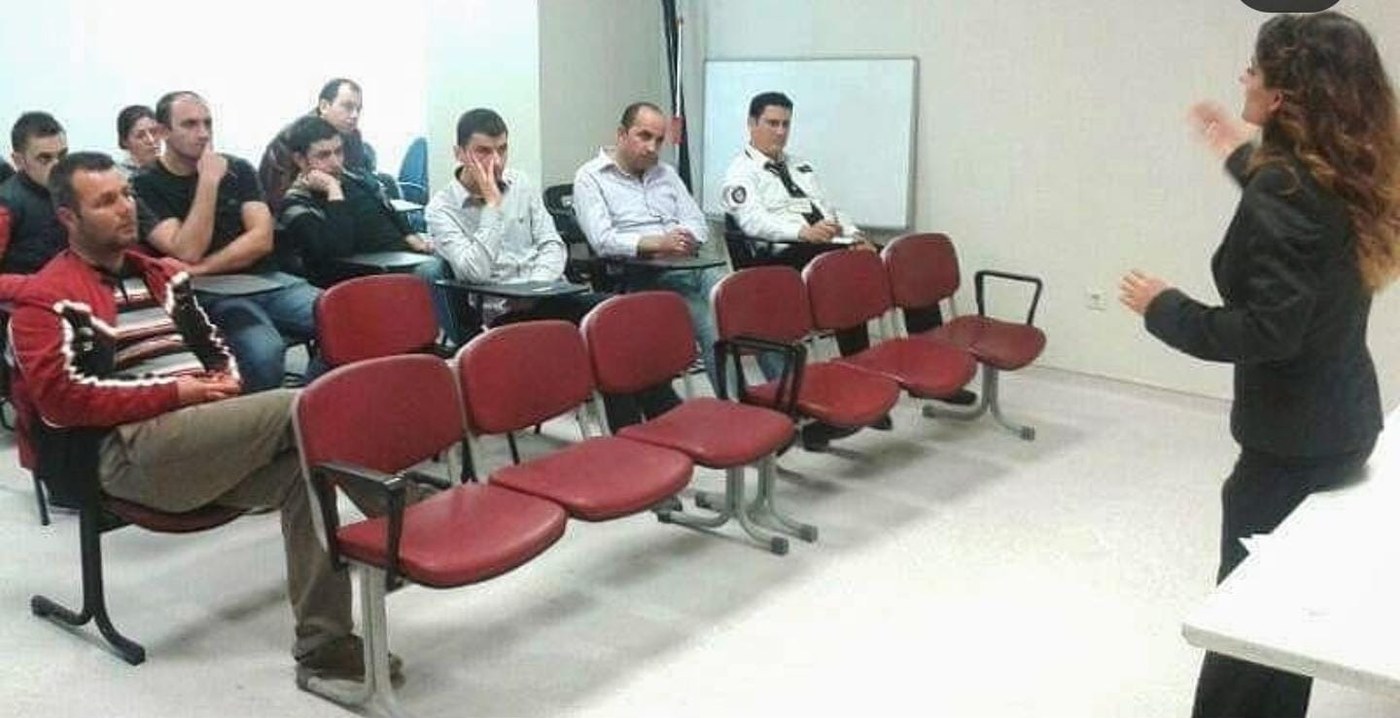 Kurumsal eğitim oturumu