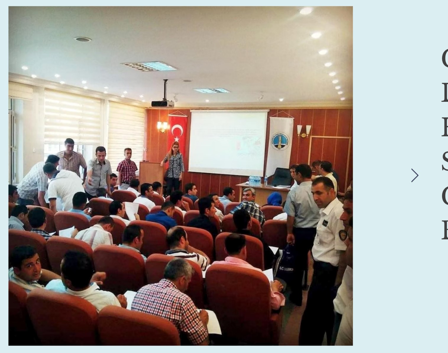 Gaziantep Devlet Hastanesi eğitimleri