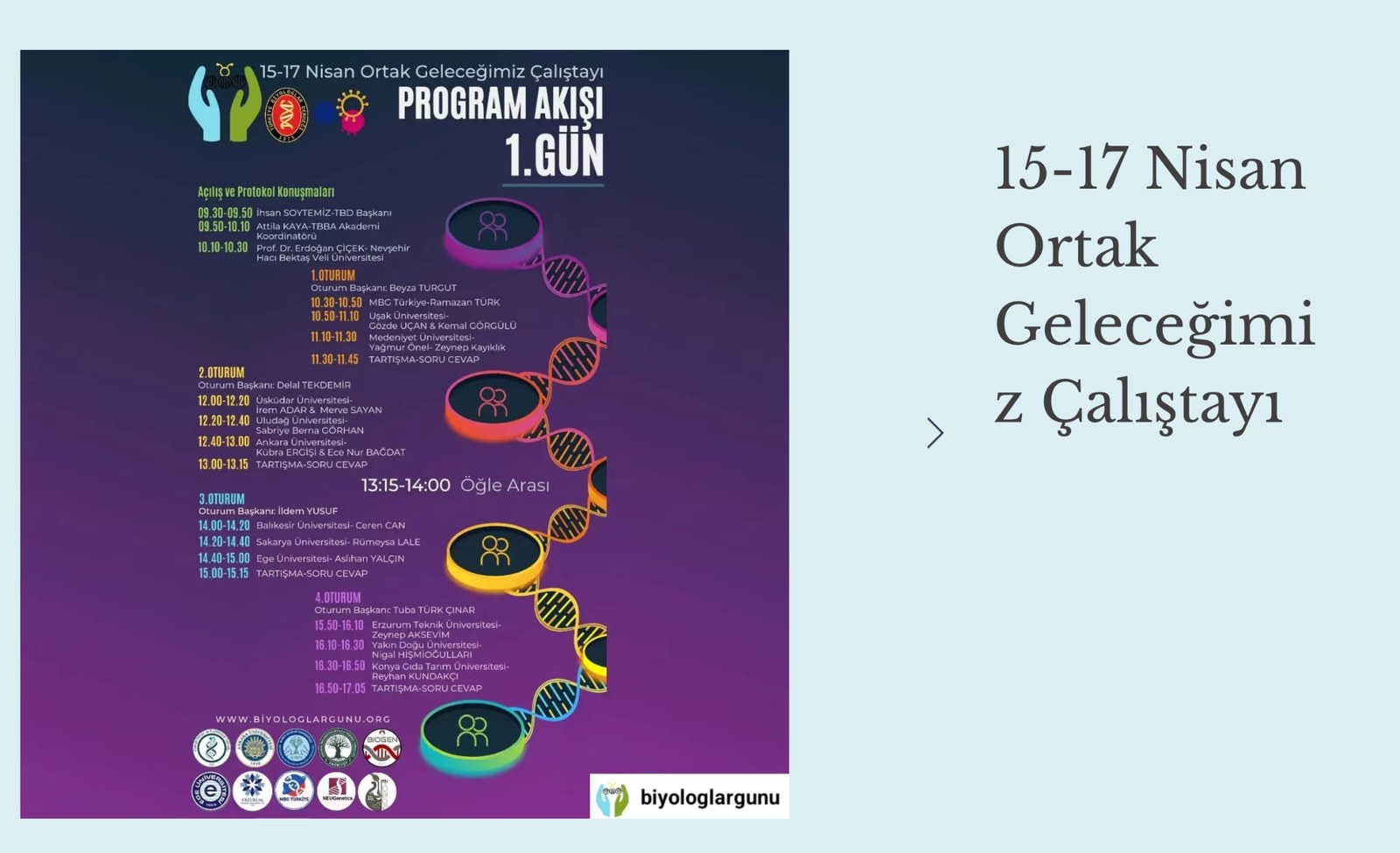 Ortak Geleceğimiz Çalıştayı