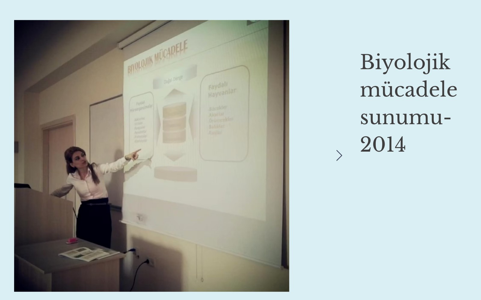 Biyolojik mücadele sunumu